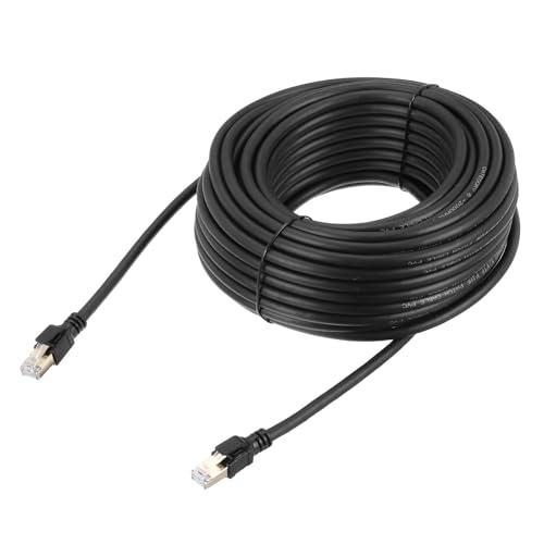 Ethernet Cable 50ft, 26AWG 40Gbps 2000Mhz High Speed Cat8 LAN Network Patch Cord with Gold Plated RJ45 Connector for Gaming, Router, Modem, PC