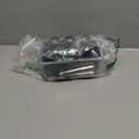 WIBIMEN Large Ice Cube Molds, Big Round Whiskey Ice Cube Trays for Freezer, Easy to Fill & Release, Whiskey Bourbon Cocktail(1.9In*6 Balls- Black/2 Pack)