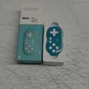 8Bitdo Zero 2 Bluetooth Gamepad Keychain Sized Mini Controller for Switch, Windows, Android, macOS & Raspberry Pi(Turquoise Edition)