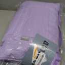 EVERYDAY KIDS Nap Mat with Removable Pillow - Lavender - Carry Handle with Straps Closure, Rollup Design, Soft Microfiber for Preschool, Daycare, Travel Sleeping Bag - Ages 3-6 Years (Purple)