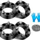 BDFHYK 5x139.7mm Wheel Spacers 2 inch Compatible with 2012-2018 RAM 1500 2019-2022 RAM 1500 Classic,Forged 5 Lug Wheel Adapters M14x1.5 & 108 mm Hub Bore, Set of 4, Not Hubcentric