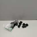 uxcell 14 pcs Round Rubber End Caps 1 1/4"(31mm) Black Vinyl Cover Screw Thread Protectors