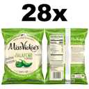Miss Vickie's Kettle Cooked Potato Chips, Jalapeno, 1.375 Ounce (Pack of 28) (EXP 07/28/26)