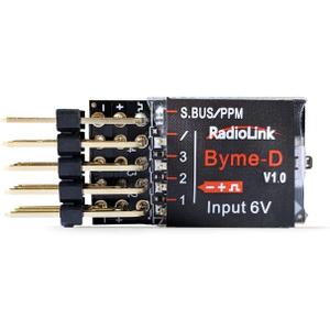 Radiolink Byme-D Stabilizer 3 Channels Flight Controller with Gyroscope 3D Fly FC for Delta Wing Paper Plane SU27 F22