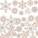 45 Pieces Pearl Rhinestone Buttons Faux Pearl Embellishments Snowflake Brooch Alloy Floral Pendants for Jewelry Making Crafts Clothes Bags Shoes Supplies and Wedding Bouquet, 9 Styles