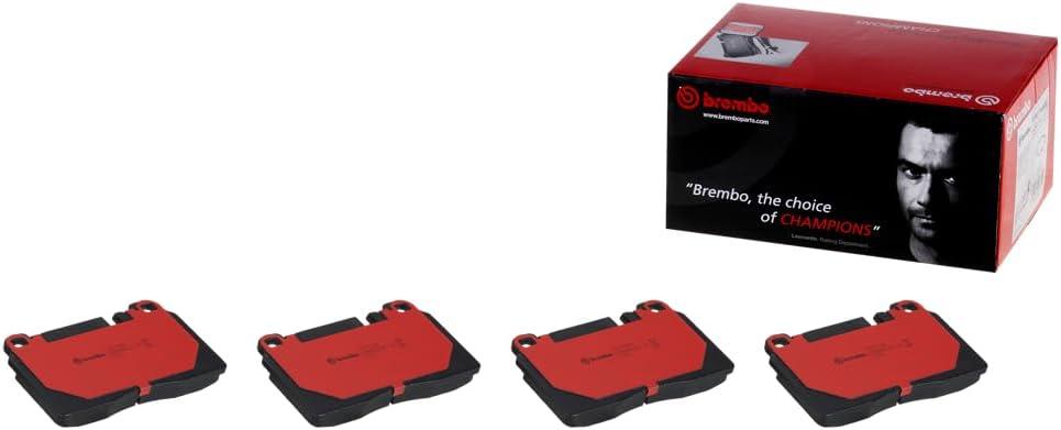 Brembo P85133N Premium Ceramic Front Disc Brake Pad Set AUDI OE# 8R0698151AB
