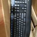 Logitech MK345 Wireless Keyboard and Mouse Combo with Palm Rest, 2.4 GHz USB Receiver, Compatible with PC, Laptop, Black