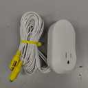 Briidea Hi-Lo Sump Pump Controller with Dual Float Switch and Overload Protection (White)