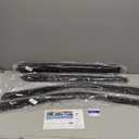 Window Visors Rain Guards for 2015-2026 Ford F150 SuperCrew, Out-Channel Sun Rain Shades Window Vent Deflectors for 2017-2026 F-150 Raptor F250 F350 F450 F550 Super Duty Crew Cab, for Full-Size Cabs