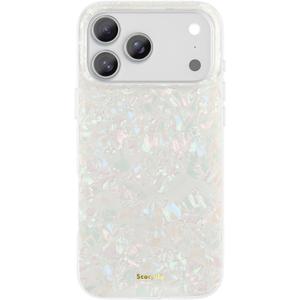 SCORPIFY for iPhone 17 Pro Max Case [Compatible with MagSafe] with Colorful Pearl Iridescent Design, Cute Clear Magnetic Phone Cover for Women Girls and Men, Bumper with Mother of Pearl Shell Pattern