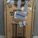 Carlson 29.536.5 Extra Wide Dog Gate with Small Pet Door, Walk-Through Pressure Mounted Metal Indoor Pet Safety Gate, Tested and Trusted by Pet Parents, American Designed, American Owned