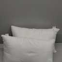 Macimoo12x18 Throw Pillow Insert (Pack of 2, White), Bed and Couch Pillows Stuffer Hypoallergenic, Lumbar Support Decorative Home Outdoor Pillow Filler (Non Woven, 2 Pack)