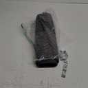 Smiry Front Door Mat Outside Entrance, Heavy Duty Outdoor Indoor Natural Rubber Doormat, Non Slip, Trap Dirt and Moisture, Easy Clean, Low Profile Patio Porch Entryway Mat, 29.5x17, Grey