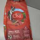 Purina ONE Small Bites Beef and Rice Formula Small High Protein Dry Dog Food Natural With Added Vitamins, Minerals and Nutrients - 8 lb. Bag (8 Pound (Pack of 1)) BB: MAR 2026