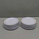 FOCUSLINE Gold Plastic Plates Set of 60, Disposable Plates with Gold Rim 30 Dinner Plates 10" and 30 Salad Dessert Appetizer Plate 7", Elegant Fancy Heavy Duty Wedding Party Plates