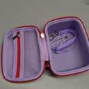 ANKHOH Digital Camera Case for Polaroid Go Generation 2 Gen 2/9035/9071/9070 Instant Mini Camera, Instax Film Cameras Storage with Mesh Pocket for Photo, Stickers (Box Only) (Purple)