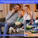 8K HDMI Female to Female Cable, 1FT, high-Speed HDMI Extension Cable, Supports 8K@60HZ, Suitable for Computers High Definition Cable for TV Set-top Box, Female to Female Connector