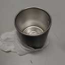 Heated Coffee Mug 11oz,Self Stirring Electric Mug with Temperature Control & Auto Shut-Off,Stainless Steel Smart Coffee Cup with Detachable Heating Base for Desk,Office,Home,Gifts for Women(Black)