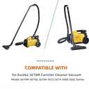 Metal Extension Wand Hose Replacement for Eureka 3670M Canister Vacuum Models 3670M 3670 3680 3670G 3670H 3672 3673 3674 3682 Series (15.8inch, Pack of 2)