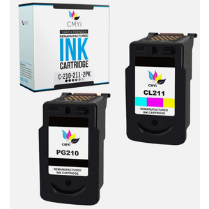 Data Products Remanufactured Inkjet Cartridges Canon PG-210/CL-211 Combo Pack