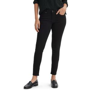 Levi's Women's 711 Skinny Jeans  (32W x 32L, Soft Black)