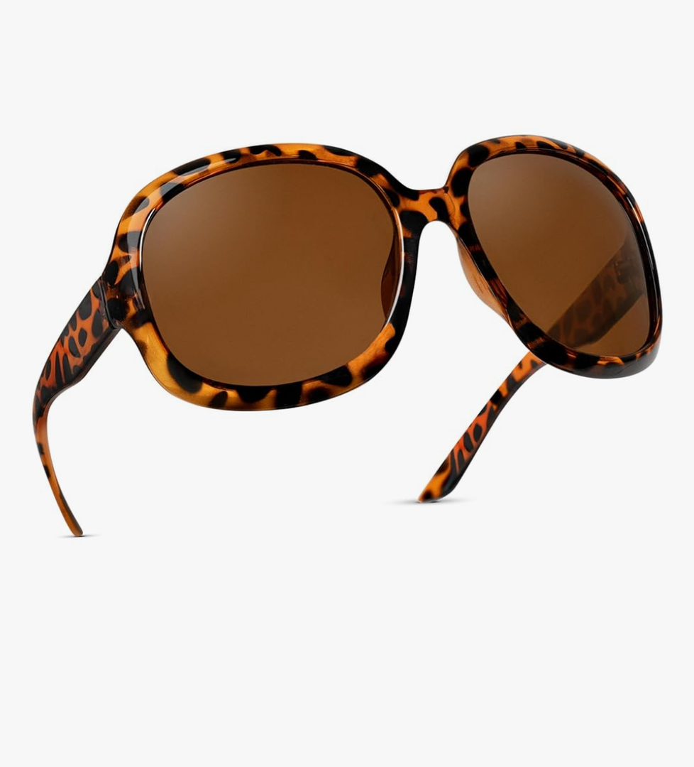 miyya Bug Eye Oversized Polarized Sunglasses Womens, Trendy Retro Sun Glasses for Women 2025, Oversized UV Protection Shades