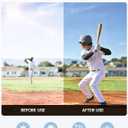 Lamicall Polarized Kids Baseball Sunglasses for Age 8-14 - UV400 Protection Sports Cycling Sun Glasses for Boys Girls Youth