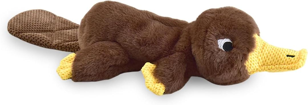 Upgraded Dog Squeaky Platypus Toys,Dog Toys for Aggressive Chewers, Interactive Dog Toys for Large Dogs,Durable Puppy Toys chew Toys for Teething,Indestructible for Large Medium Small Dogs