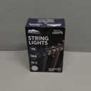 Joiedomi Clear Christmas String Lights Indoor,100 Count Mini White Fairy Light Outdoor,19.4 FT Decor for Patio Dorm Classroom Bedroom Holiday Wedding Party Garland Birthday Festival,Green Wire