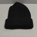 Rothco US Made Wool Watch Cap - All-Weather Protection and Classic Style Beanie (One Size, Black)