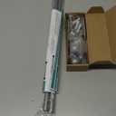 Curtain Rods No Drilling for Windows 18 to 28 Inch:No Drill Small Silver Curtain Rod with Adhesive Brackets for Bedroom,5/8" Apartment Renter Friendly Adjustable Drapery Rods Easy Install