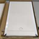 [MAVRICPOWER] Aluminum Extra Large Dog Door with 2 Sliding Lock Panels, XL Dog Door for Door with Adjustable Tunnel, Never Rust Pet Door for Dogs Up to 220 Lbs (White)