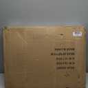 Corner Desk with Drawers Shelves for Small Space 90 Degrees Triangle Computer Desk with Power Outlets,Gaming Desk with LED Lights Monitor Stand for Home Office Workstation Writing Table (Brown)