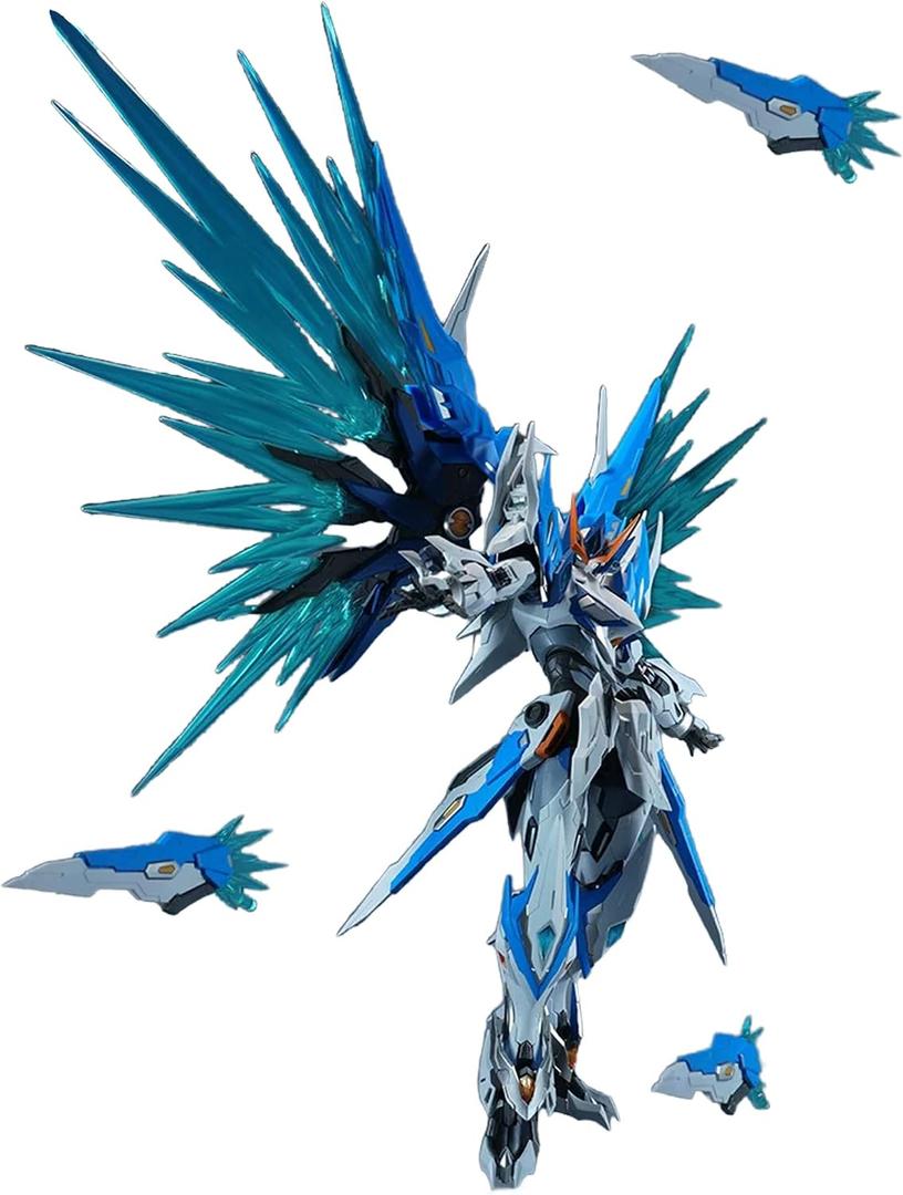 ARDENTIS & Motor Nuclear Model Kit Mecha 1/100 Legend of Star General BaiQi Ver. 1PCS/9'' ABS & PVC Model Kit with Assembly Instructions Mecha Fans Collectible Toy Unique Gifts for Festival Age 15+
