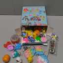 117 PCS Party Favors for Kids 4-8 8-12, Pop Fidget Toys, Treasure Box for Classroom, Pinata Filler, Goodie Bag Stuffers, Prize Box, Treasure Chest, Classroom Prizes