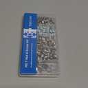 200pcs 2020 Series M5 T-Nut and Screw Kit  Sliding & Drop-in T-Nuts, M5x8mm & M5x10mm Screws, Washers, Ball-End Hex Wrench  for 6mm T-Slot Aluminum Extrusion Accessories Extruded Aluminum Hardware