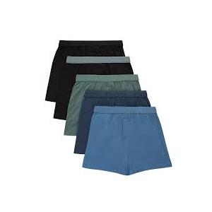 Hanes Ultimate Hanes Originals Ultimate Supersoft Boys' Boxer Brief Underwear, Assorted, 5-Pack Size S