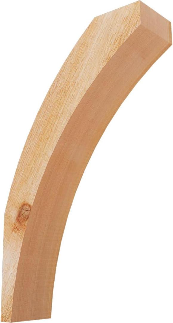 Ekena Millwork BRC04X12X20THR00RWR 4"W x 12"D x 20"H Thorton Rough Sawn Knee Brace, Western Red Cedar