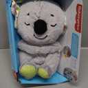 Fisher-Price Baby Toy Soothe 'n Snuggle Koala Plush Sound Machine with Customizable Music Lights & Breathing Motion for Newborns 0+ Months