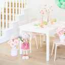 Standing Easter Bunny Decor with Stretchable Legs Large Rabbits Plush Gnome Figurine Cute Easter Decorations for Home Office Front Door Kitchen Farmhouse Spring Ornamen (Pink)