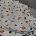 Hudson Baby Unisex Baby Changing Pad Cover, Space, One Size