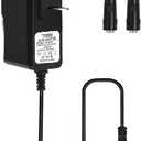TTODDE AC/DC 6V 2A Adapter Power Supply 12W 100-240V with 4.0x1.7mm & 3.5x1.35mm Plugs - Universal 6V Device Charger (200mA-2A Compatible)