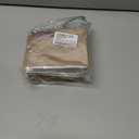 Glass Cosmetic Jars with Plastic Woodgrain Lids, 4 oz, 2 oz 1 oz Small Glass Storage Jars with Lids & Stickers, Reusable Clear Travel Containers for Creams, Lotion, Balms, Ointment 3 pack