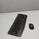 Logitech MK345 Wireless Combo Full-Sized Keyboard with Palm Rest and Comfortable Right-Handed Mouse, 2.4 GHz Wireless USB Receiver, Compatible with PC, Laptop,Black (1 Pack)