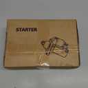 17728N New Starter Compatible with Honda Accord 1998-2007, Pilot 2003-2005, Acura CL 1997-1999, Odyssey 1999-2006, TL 1999-2006, MDX 2001-2002 3.0L 3.5L V6 06312-P8A-5050 410-54027te White)