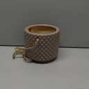 Ceramic Hanging Planter  Hanging Flower Pot Small Plant Pot for Indoor Plant Disco Ball Planter