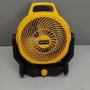 Battery Operated Fan Compatible with Dewalt 20V Max Battery with AC Adapter, Up to 650 CFM & Variable Speed, Low Noise 30dB, Portable Fan for Indoor/Outdoor Jobsite, Camping (Tool Only)