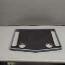 Support Plus Walker Tray Table - Mobility Table for Walker with Non-Slip Mat, Accessories, and Cup Holder (21"x16") - Gray