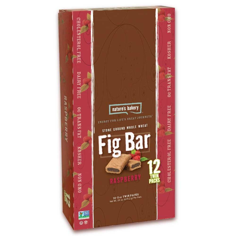 Natures Bakery Whole Wheat Raspberry Fig Bar, 2 Ounce -- 84 per case. BB: 06/08/26