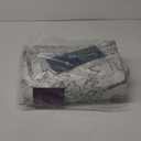 jinchan Round Rug 7ft Vintage Machine Washable Area Rug Kitchen Indoor Circle 7' Ultra-Thin Non-Slip Floral Print Carpet for Farmhouse Entryway Dining Room Living Room Bedroom Office (7'Round,Grey)